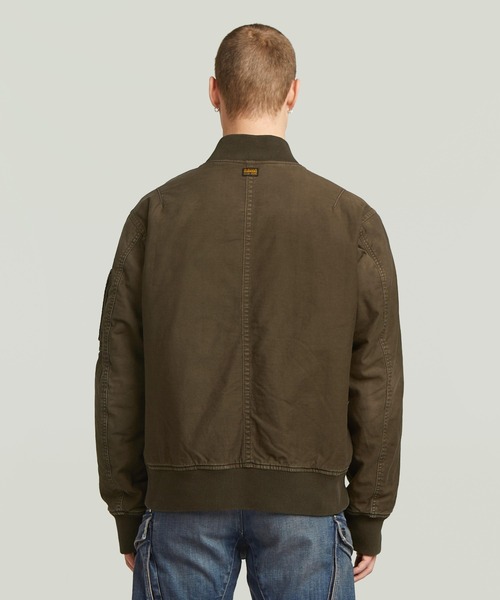 GA-1 Washed Bomber/ヴィンテージライクウォッシュド加工MA1タイプ