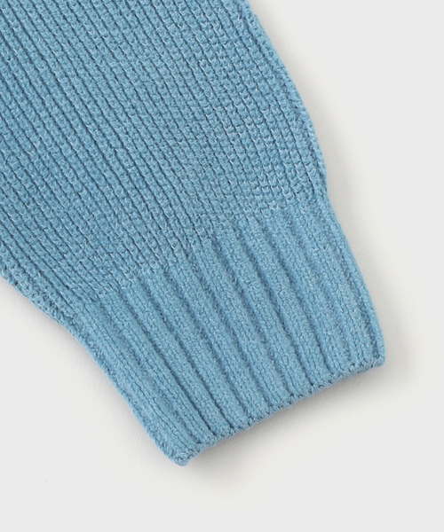 C.P. Company セーター 水色 C.P. Company / シーピーカンパニー KNW CREW NECK IN CHENILLE COTTON