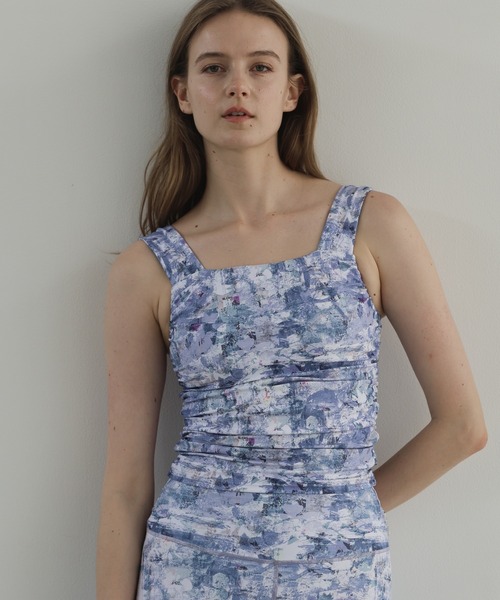 セール】Julier sand flowerプリントミドルトップス（その他トップス