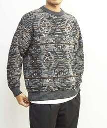 MASTER FRAME（マスターフレーム ）の「【MASTER FRAME/マスターフレーム】レトロJQD クルーネックセーター（ニット/セーター）」