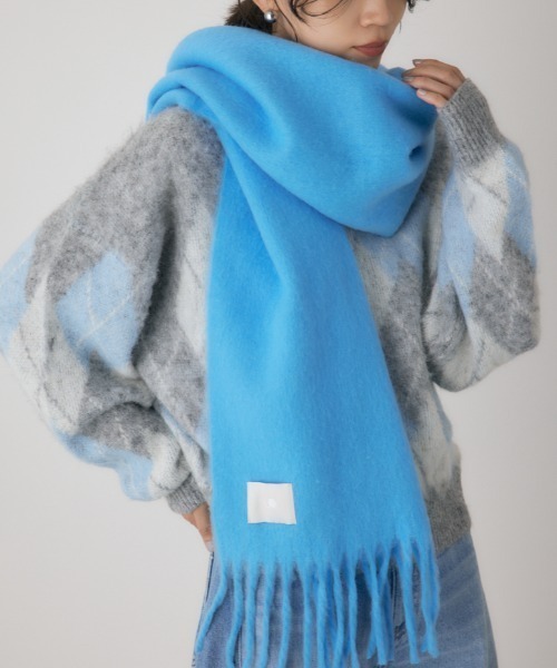 MONCLER 水色 マフラー　ストール MONCLER 水色 マフラー ストール 楽天市場】MONCLER モンクレール