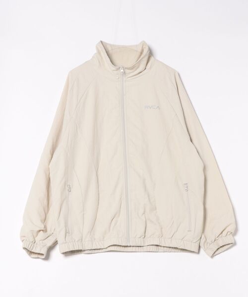RVCA(ルーカ)の「RVCA メンズ MIL NYLON JACKET ジャケット 【2025年秋冬モデル】/ルーカナイロンジャケット(ブルゾン・メンズ・グレー/ブラック・SMALL/MEDIUM/LARGE/X-LARGE)」の1枚目の写真