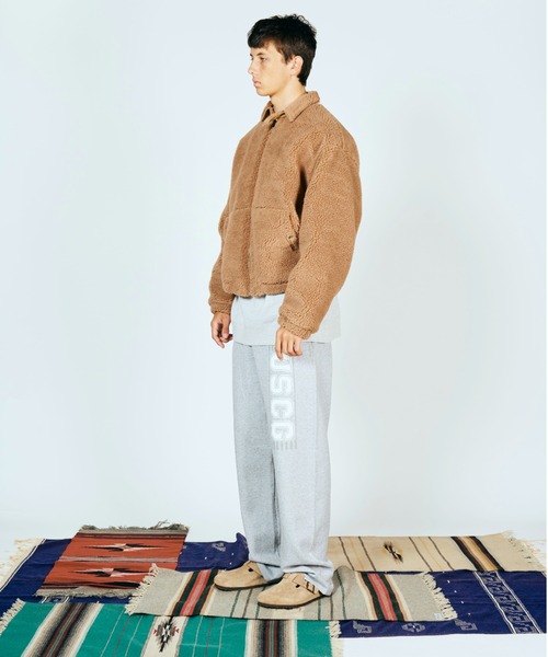 SUNNY  SPORTS（サニースポーツ）の「SUNNY SPORTS サニースポーツ / BOA FLEECE SWING TOP（ブルゾン・メンズ・ブラウン/ブラック・MEDIUM/LARGE）」の3枚目の写真