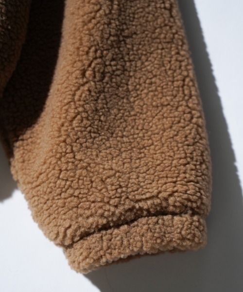 SUNNY  SPORTS（サニースポーツ）の「SUNNY SPORTS サニースポーツ / BOA FLEECE SWING TOP（ブルゾン・メンズ・ブラウン/ブラック・MEDIUM/LARGE）」の14枚目の写真