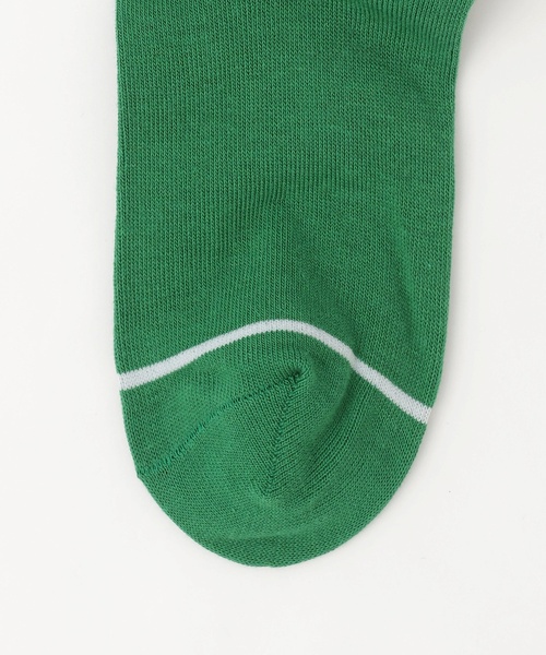 by LOVEiT（バイラビット）の「ロゴクルーソックス（ソックス/靴下・キッズ・ピンク/グリーン/ブラック/オフホワイト・L/M）」の10枚目の写真