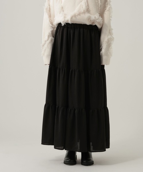 Elura（エルーラ）の「ティアードスカート/622314（スカート・レディース・ターコイズブルー/ブラック・FREE）」の16枚目の写真