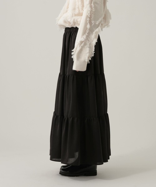 Elura（エルーラ）の「ティアードスカート/622314（スカート・レディース・ターコイズブルー/ブラック・FREE）」の17枚目の写真