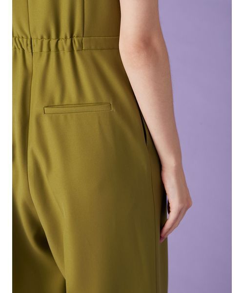 LILY BROWN（リリーブラウン）の「レースカラーコンビネゾン（ワンピース・レディース・オリーブ/ブラック/ブルー・1/0）」の13枚目の写真