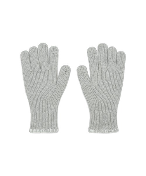 ROCKFISH WEATHERWEAR（ロックフィッシュウェザーウェア）の「NEW WOOLY SHORT GLOVES（手袋・レディース・ベージュ/マスタード/キャメル/グレー/グレイッシュベージュ/ブルー・FREE）」の14枚目の写真