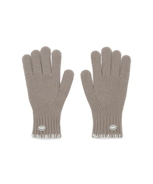 ROCKFISH WEATHERWEAR（ロックフィッシュウェザーウェア）の「NEW WOOLY SHORT GLOVES（手袋・レディース・ベージュ/マスタード/キャメル/グレー/グレイッシュベージュ/ブルー・FREE）」の19枚目の写真