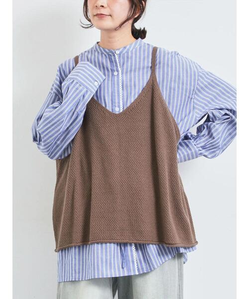 SM2（エスエムツー）の「ニットキャミチュニック（ニット/セーター・レディース・ブラック/モカ/トップグレー・F）」の11枚目の写真