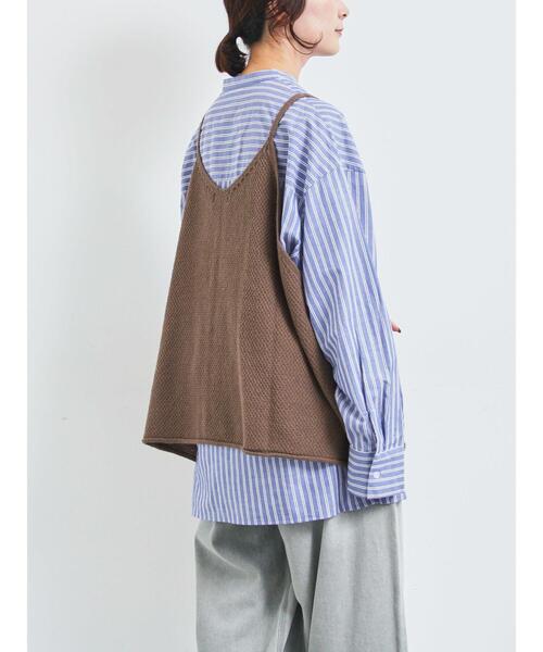 SM2（エスエムツー）の「ニットキャミチュニック（ニット/セーター・レディース・ブラック/モカ/トップグレー・F）」の15枚目の写真