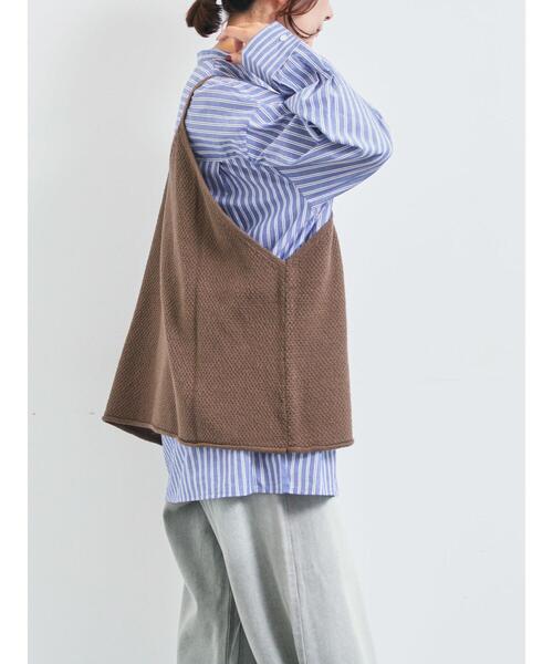 SM2（エスエムツー）の「ニットキャミチュニック（ニット/セーター・レディース・ブラック/モカ/トップグレー・F）」の16枚目の写真