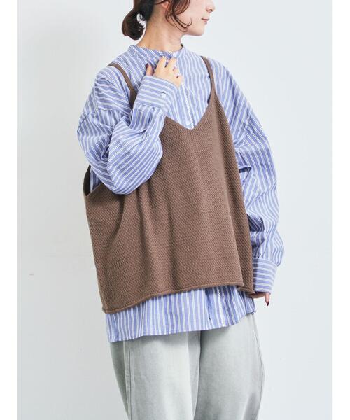 SM2（エスエムツー）の「ニットキャミチュニック（ニット/セーター・レディース・ブラック/モカ/トップグレー・F）」の17枚目の写真