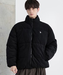 Asa275c-boy style中綿マウンテンパーカーコーデュロイパンツ