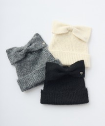 idem | ribbon knit beanie / リボンニットビーニー(ニットキャップ/ビーニー)
