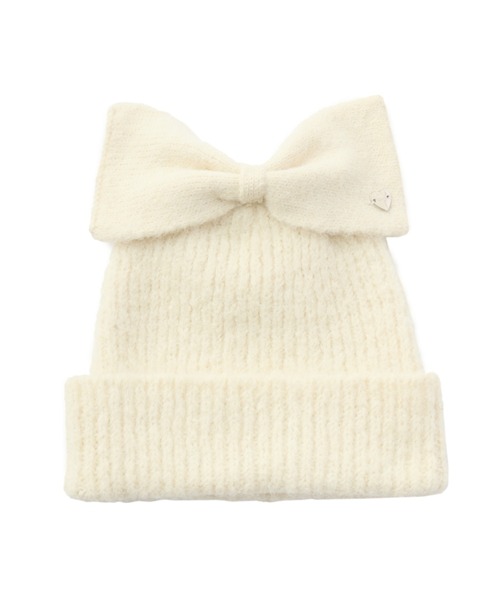 idem（イデム）の「ribbon knit beanie / リボンニットビーニー（ニットキャップ/ビーニー・レディース・ブラック/グレー/アイボリー・FREE）」の17枚目の写真