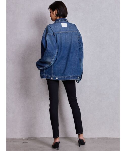 GYDA（ジェイダ）の「ハイウエストワンウォッシュスキニーパンツ（デニムパンツ・レディース・ブラック・LARGE/MEDIUM/X-SMALL/XX-SMALL/SMALL）」の12枚目の写真