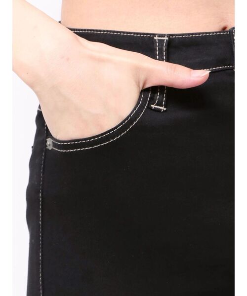 GYDA(ジェイダ)の「ハイウエストワンウォッシュスキニーパンツ(デニムパンツ・レディース・ブラック・LARGE/MEDIUM/X-SMALL/XX-SMALL/SMALL)」の14枚目の写真