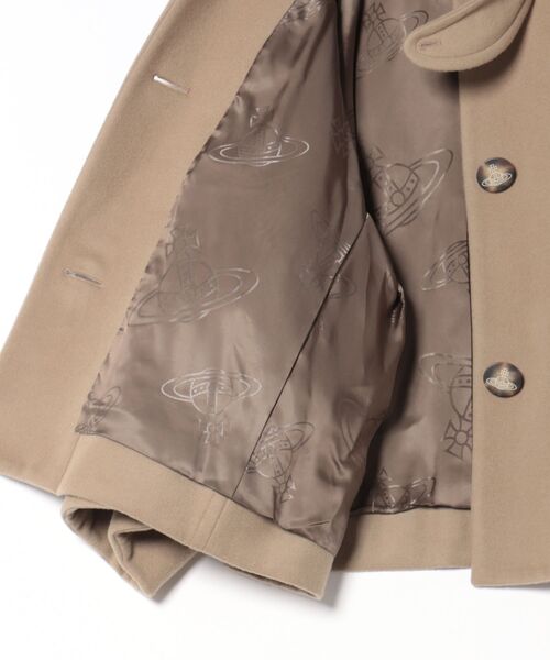 ｳｰﾙﾒﾙﾄﾝﾊﾞｯﾄﾞｳｲﾝｸﾞｼｮｰﾄｺｰﾄ（その他アウター）｜Vivienne Westwood