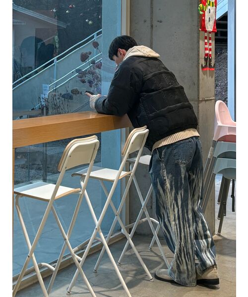 DIMITRI BLACK(ディミトリブラック)の「2WAYヘビーウェイトケーブルニットフードジップアップ_オートミール(ニット/セーター・レディース・その他・X-LARGE/SMALL/MEDIUM/LARGE)」の21枚目の写真