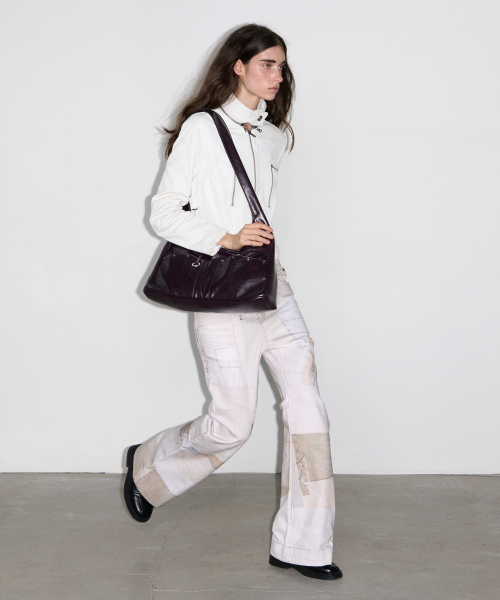 FENNEC（フェネック）の「BASH SLOUCHY BAG - PURPLE（ショルダーバッグ・レディース・その他・FREE）」の3枚目の写真