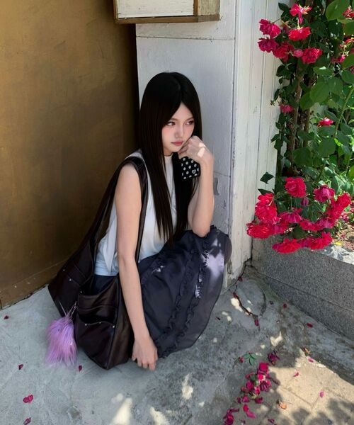 FENNEC（フェネック）の「BASH SLOUCHY BAG - PURPLE（ショルダーバッグ・レディース・その他・FREE）」の11枚目の写真