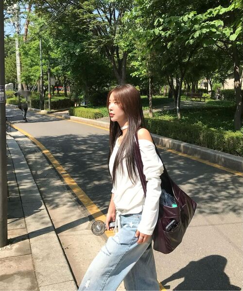 FENNEC（フェネック）の「BASH SLOUCHY BAG - PURPLE（ショルダーバッグ・レディース・その他・FREE）」の12枚目の写真
