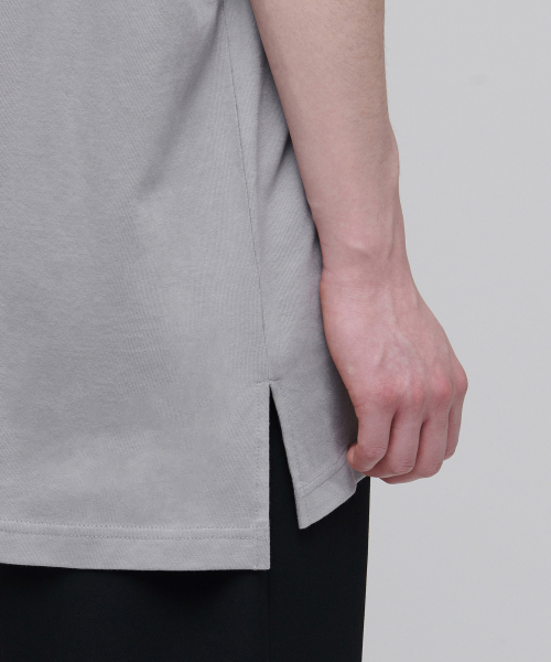 MUSINSA STANDARD（ムシンサスタンダード）の「オーバーサイズクルーネックTシャツ[ライトグレー]（Tシャツ/カットソー・メンズ・その他・SMALL/MEDIUM/LARGE/X-LARGE/XX-LARGE/XXX-LARGE）」の6枚目の写真