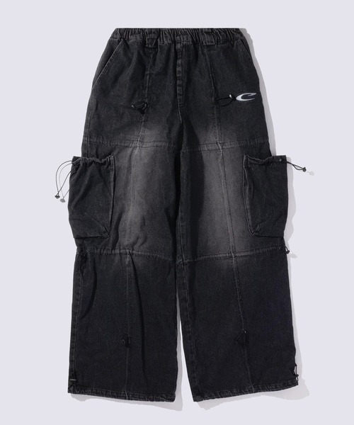 CPG(シーピージー)の「【CPG】CPG ANOMALY CORD DENIM PANTS 25AW(デニムパンツ・メンズ・ライトブルー/ブラック・M/L)」の2枚目の写真