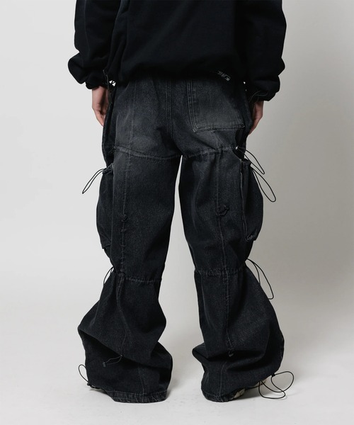 CPG(シーピージー)の「【CPG】CPG ANOMALY CORD DENIM PANTS 25AW(デニムパンツ・メンズ・ライトブルー/ブラック・M/L)」の8枚目の写真