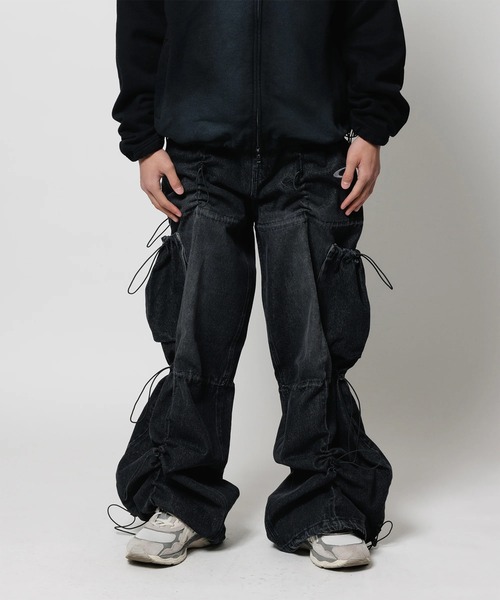 CPG(シーピージー)の「【CPG】CPG ANOMALY CORD DENIM PANTS 25AW(デニムパンツ・メンズ・ライトブルー/ブラック・M/L)」の11枚目の写真