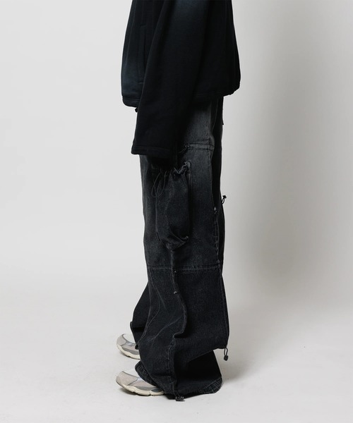 CPG(シーピージー)の「【CPG】CPG ANOMALY CORD DENIM PANTS 25AW(デニムパンツ・メンズ・ライトブルー/ブラック・M/L)」の12枚目の写真