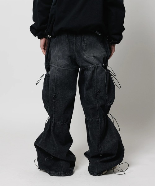 CPG(シーピージー)の「【CPG】CPG ANOMALY CORD DENIM PANTS 25AW(デニムパンツ・メンズ・ライトブルー/ブラック・M/L)」の13枚目の写真