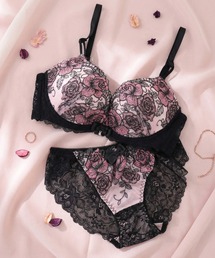 FUNALIVE（ファンアライブ）の「盛れるセクシーデザイン　ブラ＆ショーツA-Fカップ（ブラ&ショーツ）」