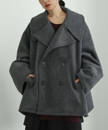 n'OrLABEL（ノアールレーベル）の「『ビッグスリーブダブルコート』（ピーコート）」