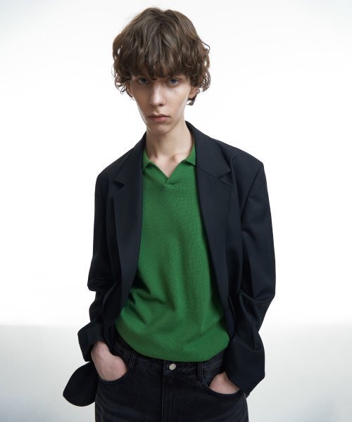 INSILENCE（インサイロンス）の「[INSILENCE x KKST]デタッチャブルウールブレザーBLACK（テーラードジャケット・メンズ・その他・MEDIUM/SMALL/LARGE）」の15枚目の写真