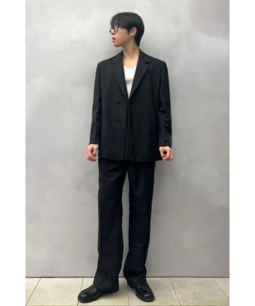 INSILENCE（インサイロンス）の「[INSILENCE x KKST]デタッチャブルウールブレザーBLACK（テーラードジャケット・メンズ・その他・MEDIUM/SMALL/LARGE）」の22枚目の写真