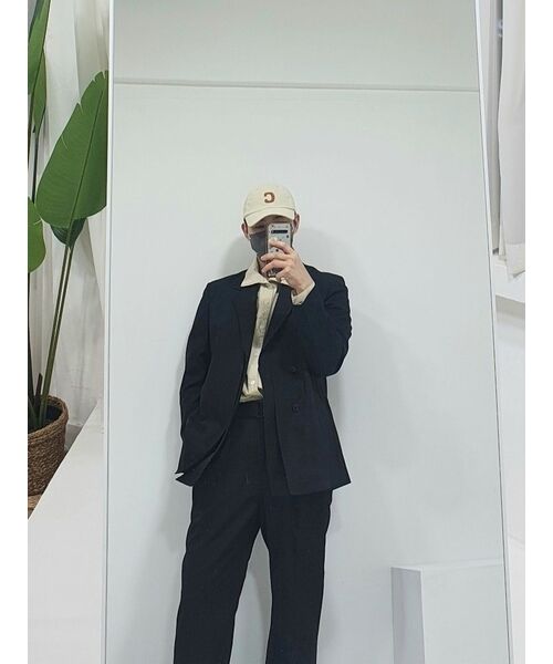 INSILENCE（インサイロンス）の「[INSILENCE x KKST]デタッチャブルウールブレザーBLACK（テーラードジャケット・メンズ・その他・MEDIUM/SMALL/LARGE）」の8枚目の写真