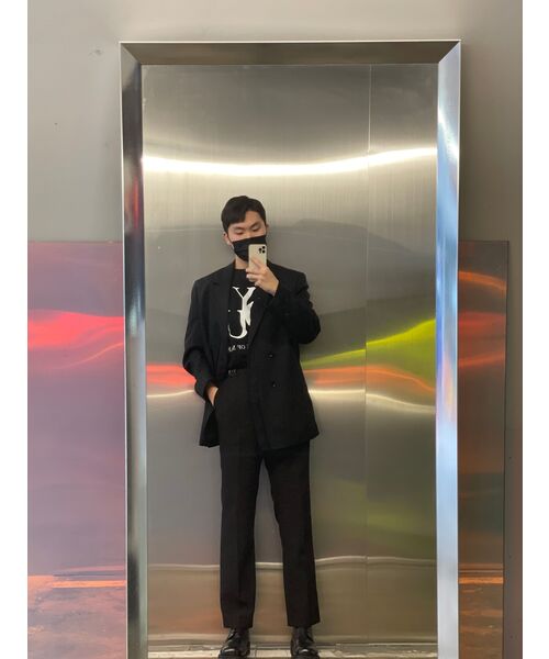 INSILENCE（インサイロンス）の「[INSILENCE x KKST]デタッチャブルウールブレザーBLACK（テーラードジャケット・メンズ・その他・MEDIUM/SMALL/LARGE）」の9枚目の写真