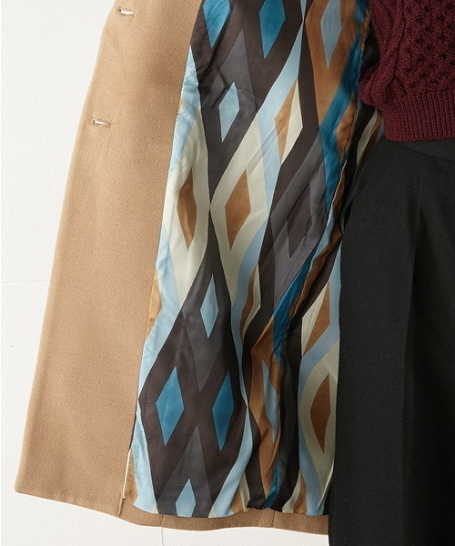 SLY（スライ）の「SINGLE テーラーCOAT（チェスターコート・レディース・ベージュ/ネイビー/ブラック/トップグレー・1/2）」の14枚目の写真