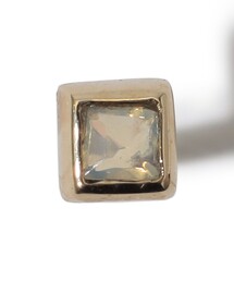 METIER（メティエ）の「Metier Mini Bezel Set Princess Gemstone Studs 片耳ピアス（ピアス（片耳用））」