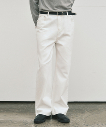 クラシックコットンスティッチパンツ_IVORY(W25-PT27)