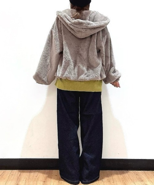 SOMETHING(サムシング)の「SOMETHING(サムシング)【レディース】「BODYFIRE」ベイカーワイドパンツ(デニムパンツ・レディース・ノンウォッシュ・XS/S/M/L)」の13枚目の写真