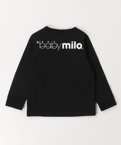 A BATHING APE（アベイシングエイプ）の「WINKING MILO FACE LS TEE（Tシャツ/カットソー・キッズ・ホワイト/グリーン/ブラック/オレンジ・80）」の10枚目の写真