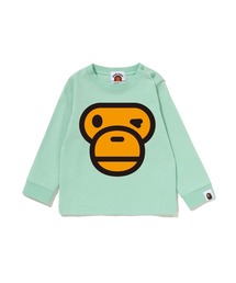 A BATHING APE | WINKING MILO FACE LS TEE(Tシャツ/カットソー)