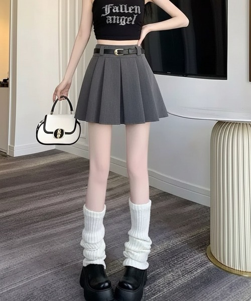 WESTSEA(ウエストシー)の「ベルト付き プリーツスカート ミニ(スカート・レディース・ホワイト/ブラック/グレー・L/M)」の17枚目の写真