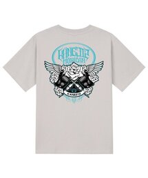 KTC0064 タトゥーマシン 半袖Tシャツ - ベージュ