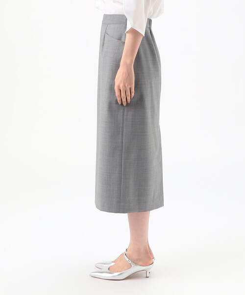 COMME CA（コムサ）の「〔 TALLサイズ 〕 【セットアップ対応】２ＷＡＹストレッチトロ スカート（スカート・レディース・ブラック/トップグレー・13号/15号）」の13枚目の写真