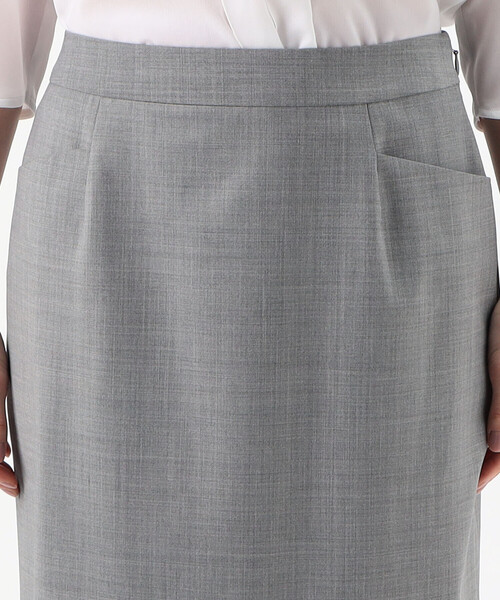COMME CA（コムサ）の「〔 TALLサイズ 〕 【セットアップ対応】２ＷＡＹストレッチトロ スカート（スカート・レディース・ブラック/トップグレー・13号/15号）」の15枚目の写真